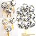 10pcs 12" Foil Latex Confetti Balloon Set Wedding Birthday Hen Party Baby Shower